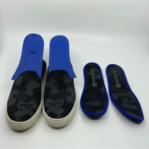 ROTHY’S grey‎ animal print loafers. - Picture 14 of 16